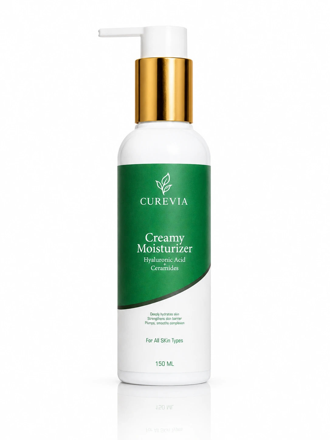 Curevia Hydration and Barrier Repair Moisturizer for daily hydration and skin barrier support
