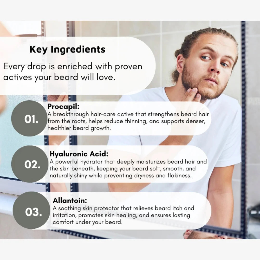 Beard Growth & Itch Control Serum