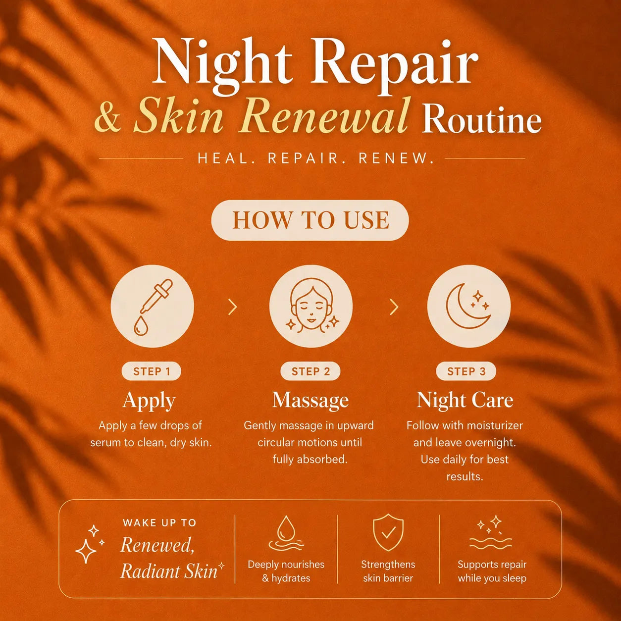 Retinol Serum and Moisturizer formulated to support skin renewal and hydration
