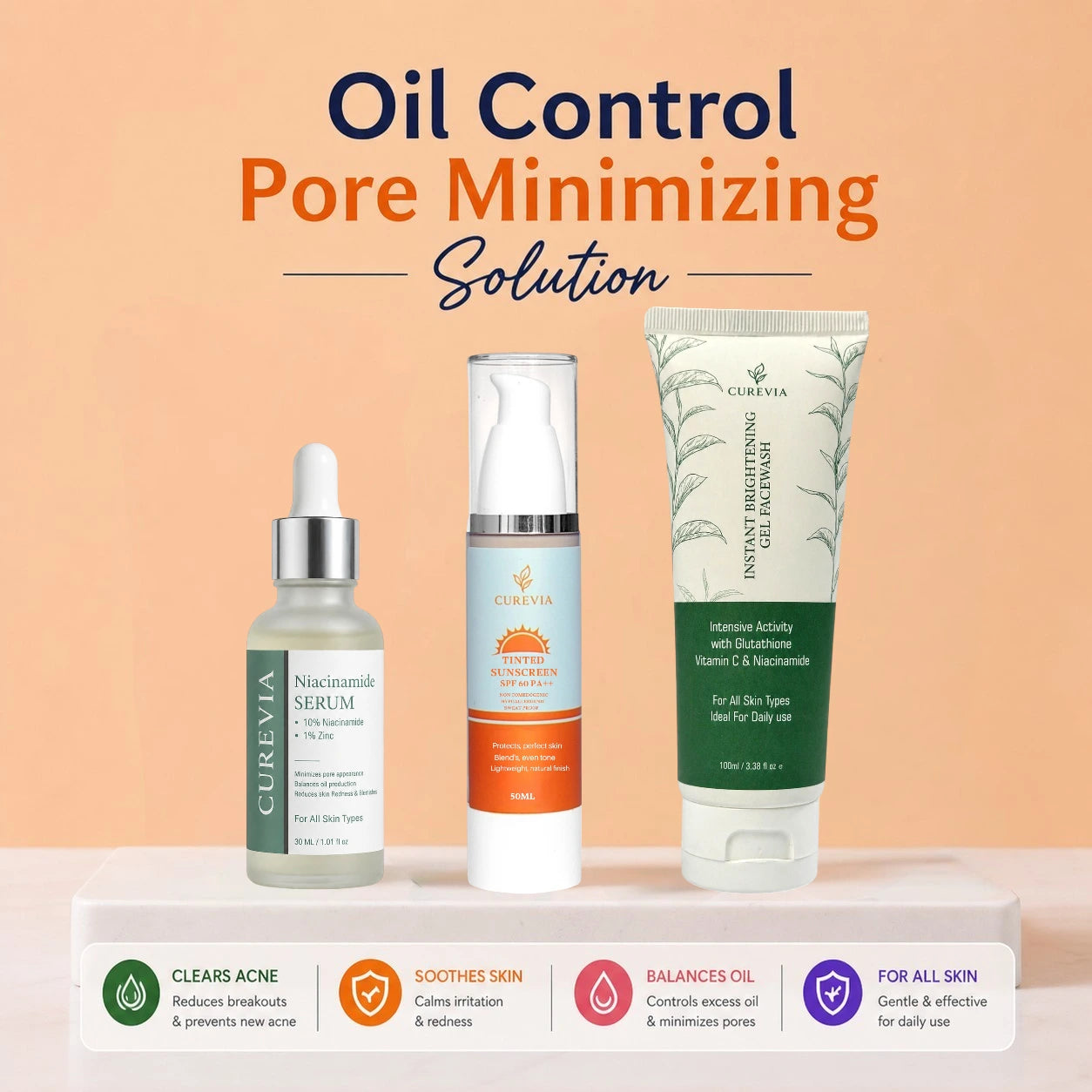 Oil Control & Pore Minimizing Solution