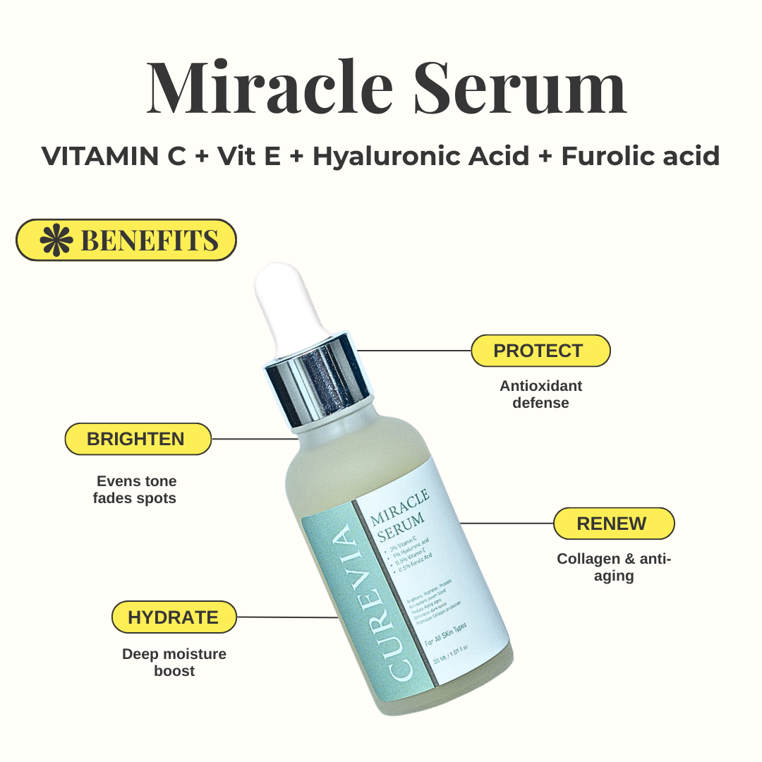 VITAMIN C + Hyaluronic + Vit E + Furolic Acid